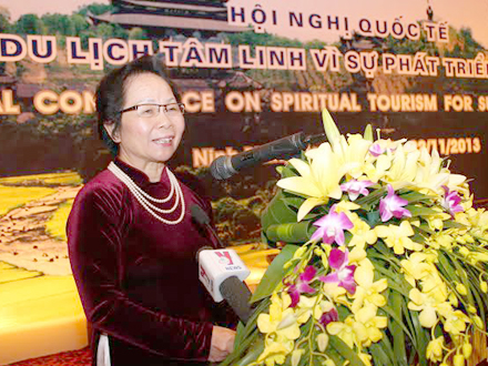 ກອງປະຊຸມສາກົນກ່ຽວກັບການທ່ອງທ່ຽວຈິດວີນຍານ ເພື່ອການພັດທະນາຢ່າງໝັ້ນຄົງ